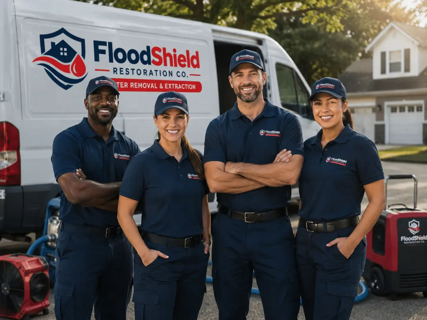 Flood Damage Restoration company in Clarksville, OH