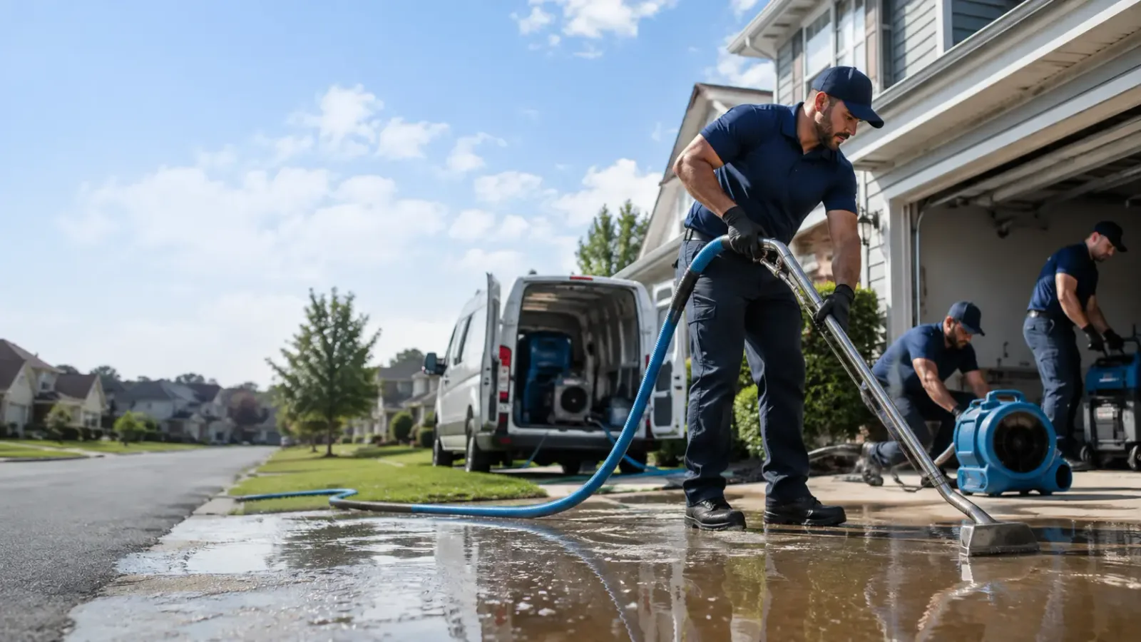 Flood Damage Restoration in Clarksville, OH